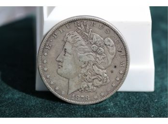 1878 S Morgan Silver Dollar Coin Dh
