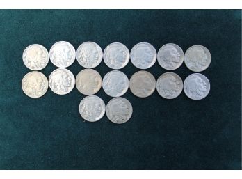 Lot Of Buffalo Indian Head Nickels