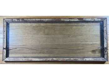 Antique - Carved Wood Frame - (Empty)