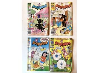 Vintage - Popples - Comic Books - Group Of (4)