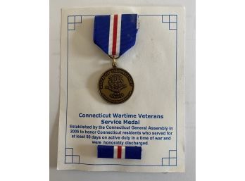 Connecticut Wartime Veterans Service Medal