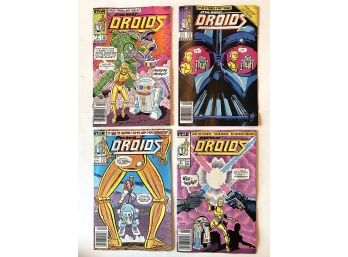 Vintage - First Issue - Star Wars Droids - Comic Books - Group Of (5)