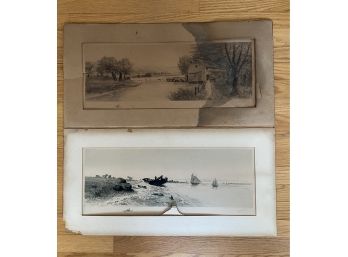 Antique - Etching / Illustration * Please See Photos