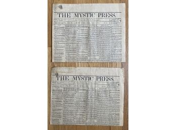 July 1876 - The Mystic Press - 2 Copies