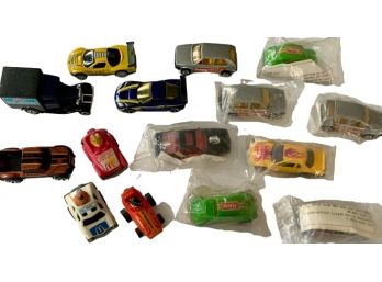 Assorted Die Cast Cars & Happy Meal Toys
