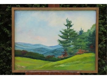 'Lasdon Park' By ROSALIND MORRISSEY! Framed Oil On Canvas