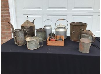 Mixed Antique Can Lot