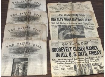 Newspapers 1800's-1900's
