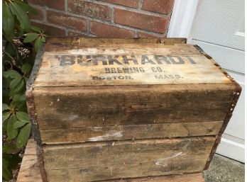 Burkhardt  Brewing Co Antique Box
