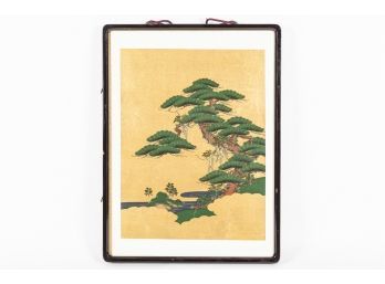 Vintage Bonsai Tree Print