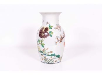 Hand-Painted Asian Vase