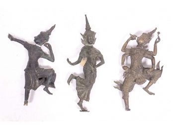 Trio Of Thai Statuettes
