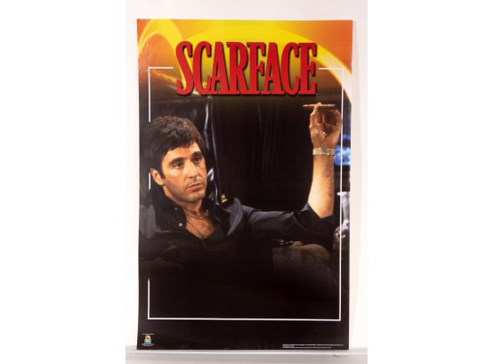 Scarface Al Pacino Motion Picture Poster