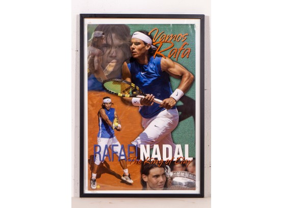Rafael Nadal 'king Of Clay' Poster