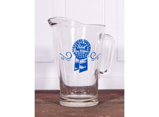 Pabst Blue Ribbon Beer Pitcher
