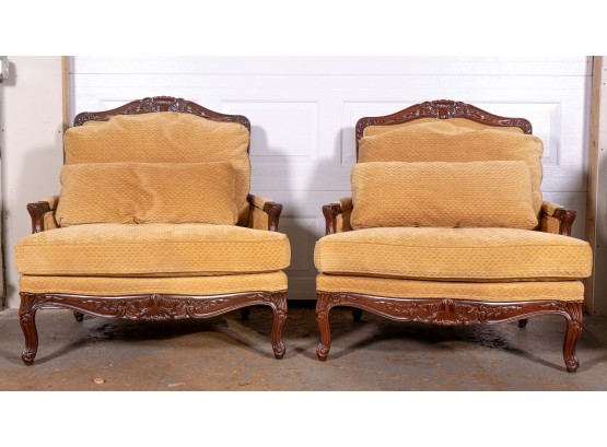 Pair Of Owner's Select Louis XV Chairs