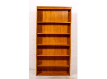 Tall Wooden Bookshelf
