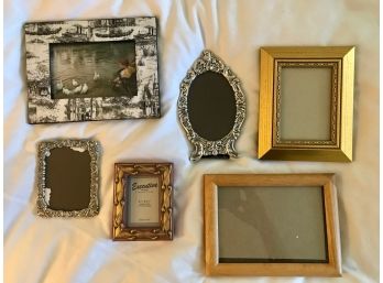 Tabletop Picture Frame Lot (6)