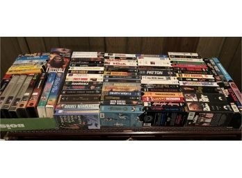 VHS Video Cassette Tape Lot