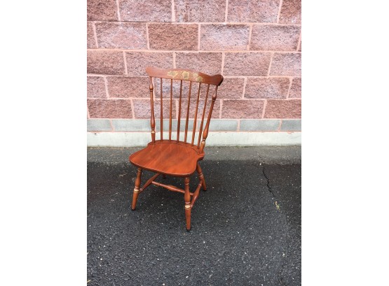 Hitchcock  Harvest Stain Fantop Side Chair