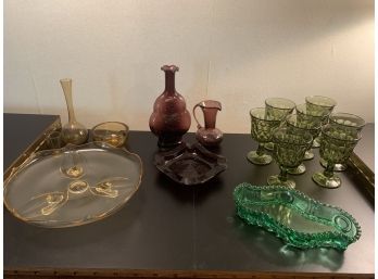 Mixed Color Glass Lot