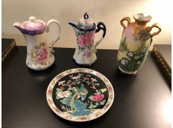 Nippon China; Signed & Hand Painted