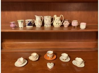 Tea Cup And Creamer Collection