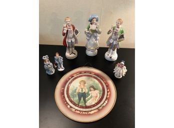 Figurine Collection; Made In Occupied Japan Stamps