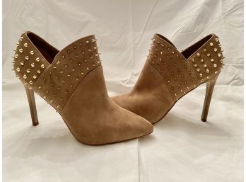 Sam Edelman Wally Studded  Tan Suede Booties