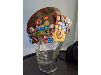 Hat Decorated With USSR Medals