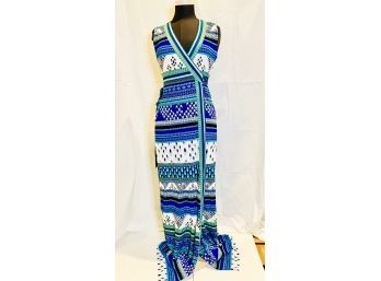 Diane Von Furstenbergs New Yahzi Wrap Dress .never Worn With Tags