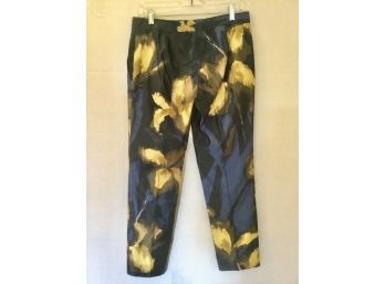 6267 Flower Print Silk Pants Are Gorgeous!!