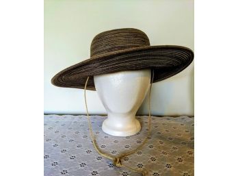 Sun Hat With Neck Cord