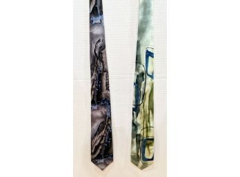 Lot Of 2 Jerry Garcia Ties