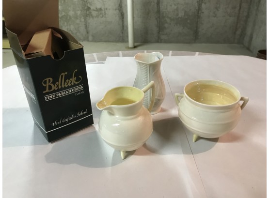 3 Pieces Of Belleek China