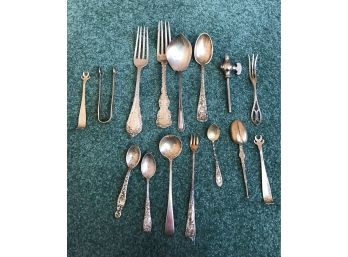 Sterling Silver Assorted Flatware And Serving Pieces