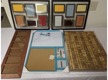 Picture Frame And Organization Lot