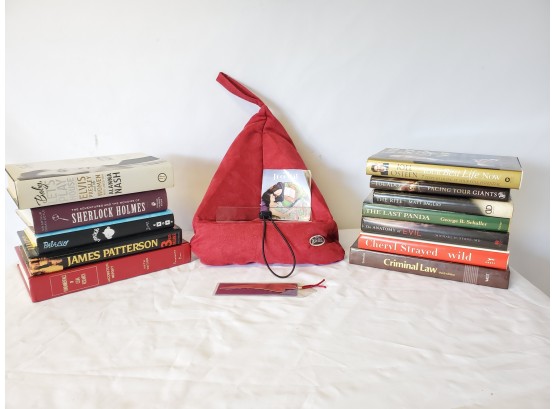 Reading Assorments - The Book Seat Holder, Books & Bookmark
