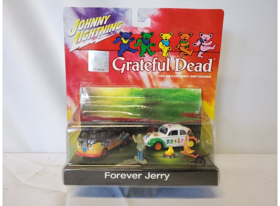 2003 New Johnny Lightning Grateful Dead Diorama 'Forever Jerry' Volkswagen Diecast