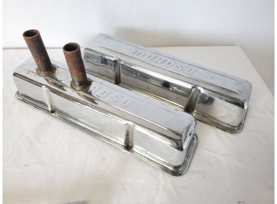Custom Made Chevy V8 Valve Covers With Breathers