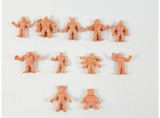 Eleven Vintage 1980s YSNT M.U.S.C.L.E Men Mini Figurines