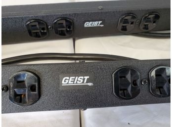 Two Geist Metered  VRTBC200  Vertical Power Distribution Wall Mount Light Strips