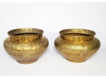 Antique Brass Saudia Arabian Urns