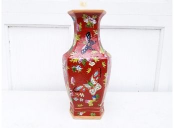 Large Asian Ceramic Vase