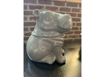 Hippopotamus Cookie Jar