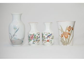 English & Japanese Porcelain Vases -4