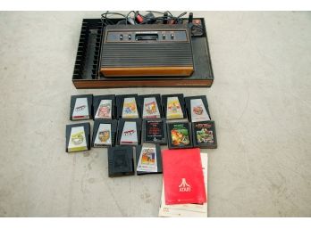 Vintage Atari Video Computer System & Games