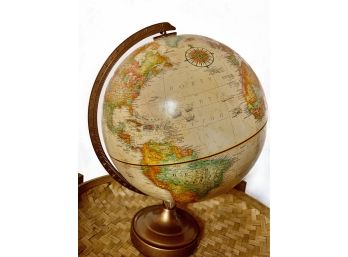 17” Vintage Globe
