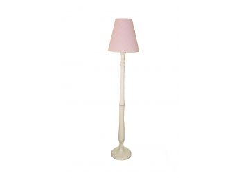 Pottery Barn Kids Floor Lamp With Gingham Shade