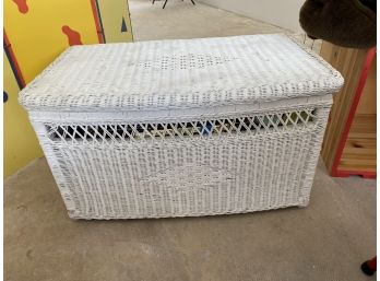 Large Wicker Storage Trunk (purchased For $900)